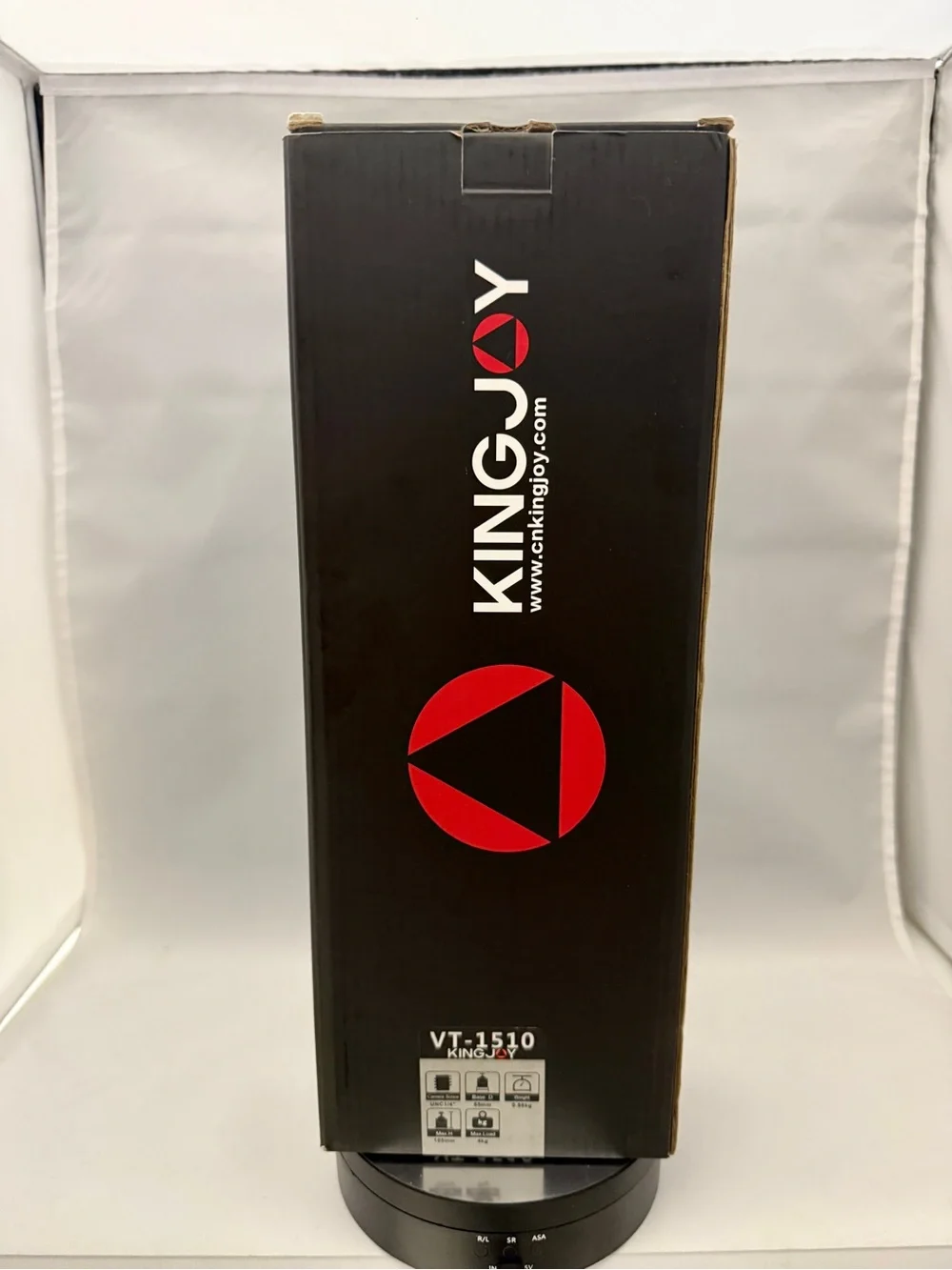 Kingjoy VT-1510 Fluid Tripod Head w/ Quick Release, Pan & Tilt for Videography